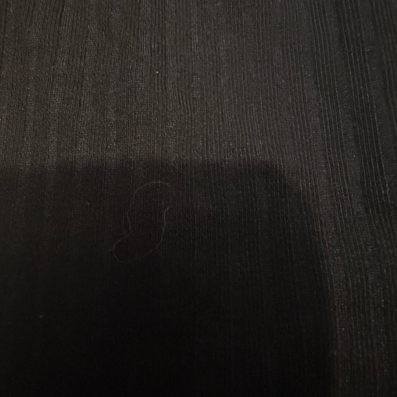 Suzette Ribbed Black Halter Stretch Tank - Picture 4 of 4